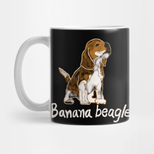 banana beagle Mug